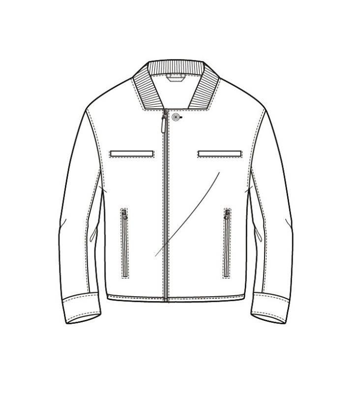 男装夹克设计款式图 代理代办服务详解
